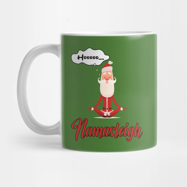 Hoooo...Namasleigh - Yoga Santa by Blended Designs